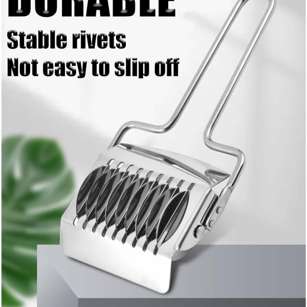 Pasta Noodle Cutter Stainless Steel Pasta Spaghetti Maker Noodle Lattice Roller Dough Cutter Masher Kitchen Tool